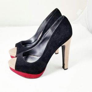 Anne Michelle Platform Pumps Heels